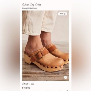 FREE PEOPLE Culver City Clogs